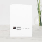 De Magie Van Kerstmis Eindigt Nooit Kaart (Achterkant)