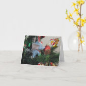 De Magie van Kerstmis Kaart (Gele Bloem)