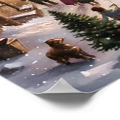 De magie van Kerstmis komt tot leven Poster (Hoek)