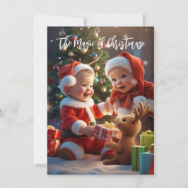 De Magie van Kerstmis Notitiekaartje