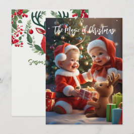 De Magie van Kerstmis Notitiekaartje