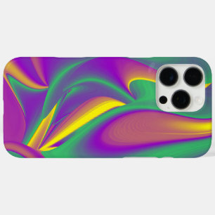 De magie van kleuren Abstracte 3D regenboogkunst iPhone 16 Pro Max Hoesje