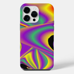 De magie van kleuren Abstracte 3D Regenboogkunst iPhone 14 Pro Max Hoesje