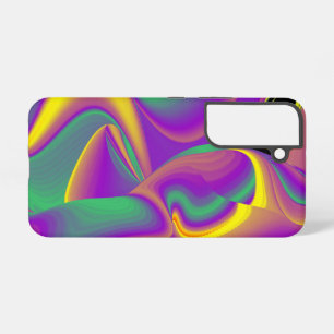 De magie van kleuren Abstracte 3D Regenboogkunst Samsung Galaxy Hoesje