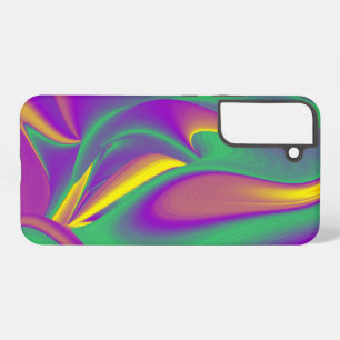 De magie van kleuren Abstracte 3D Regenboogkunst Samsung Galaxy Hoesje