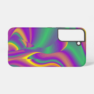 De magie van kleuren Abstracte 3D Regenboogkunst Samsung Galaxy Hoesje