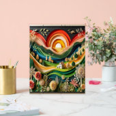 De magie van kunst op muren acryl bord (Huwelijk)