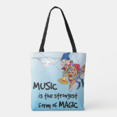 De magie van muziek tote bag (Achterkant)
