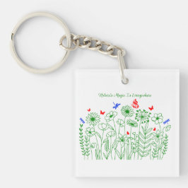 De magie van natuur is overal sleutelhanger