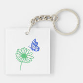 De magie van natuur is overal sleutelhanger (Achterkant)