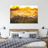 De magie van paddenstoelen canvas afdruk (Insitu (Slaapkamer))