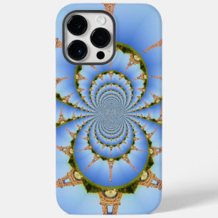 De magie van Parijs: geometrische Eiffeltoren Case-Mate iPhone 14 Pro Max Hoesje