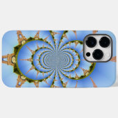 De magie van Parijs: geometrische Eiffeltoren Case-Mate iPhone Case (Achterkant (horizontaal))