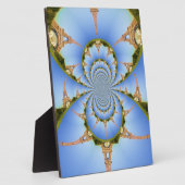 De magie van Parijs: geometrische Eiffeltoren Fotoplaat (Zijkant)