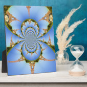 De magie van Parijs: geometrische Eiffeltoren Fotoplaat (Zijkant)