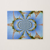 De magie van Parijs: geometrische Eiffeltoren Legpuzzel (Horizontaal)