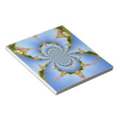 De magie van Parijs: geometrische Eiffeltoren Notitieblok (Schuin)