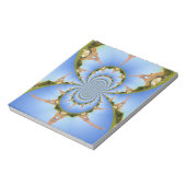 De magie van Parijs: geometrische Eiffeltoren Notitieblok (Linkerzijde)