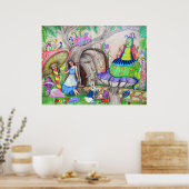 De Magie van Wonder Land Poster (Keuken)