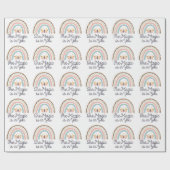 De magie zit in je regenboogvlinder cadeaupapier (Vlak)