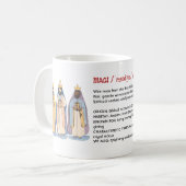 De magiër, drie wijze Mannen Driekoningen, Christe Koffiemok (Voorkant links)