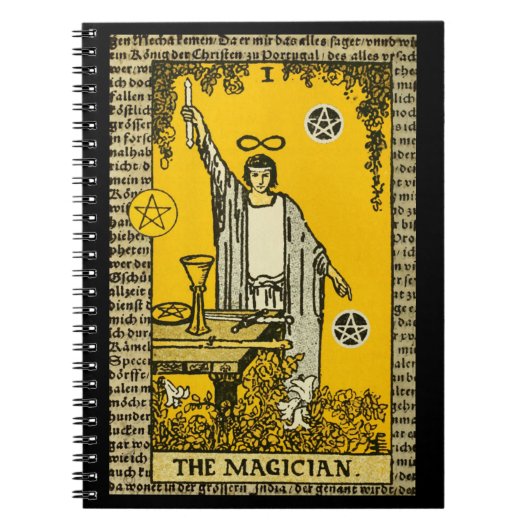 De Magiër Tarot Notitieboek (Voorkant)