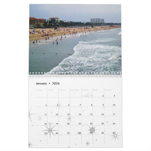 DE MAGISCHE BEAUTY VAN CALIFORNIA-kalender Kalender (Jan 2026)