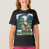 De magische boottocht van de Kerstman T-shirt (Voorkant)