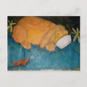de magische bunny briefkaart (Voorkant)