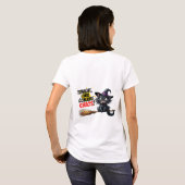 De magische capriolen van Mad Cat! T-shirt (Achterkant volledig)
