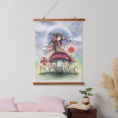 De magische champignonwand met de bovenzijde van d hangend wandkleed (Slaapkamer)