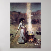 De Magische Cirkel van John William Waterhouse -18