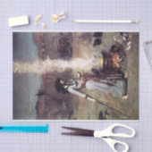 De Magische Cirkel van John William Waterhouse -18 Tissuepapier (Craft)