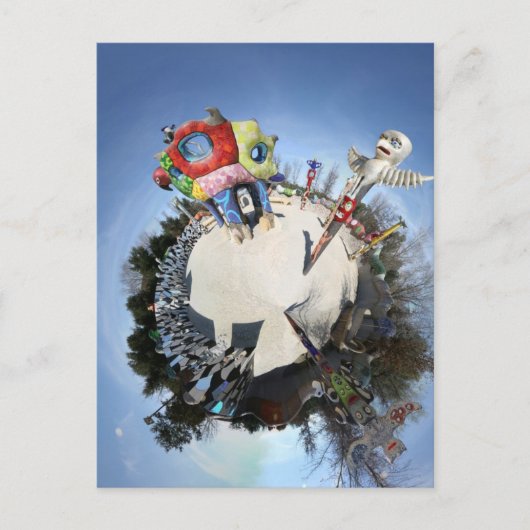 De magische cirkeltuin van koningin Califia als pl Briefkaart (Voorkant)