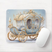 De magische coach van Assepoester - Winter Theme M Muismat (Met muis)
