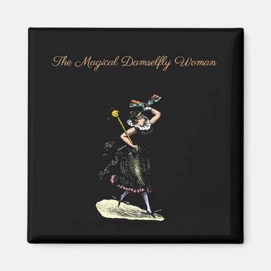De magische damselfvrouw magneet (Voorkant)