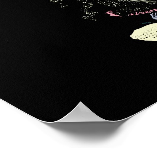 De magische damselfvrouw poster (Hoek)