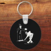 De magische dans van de Clown Ghost Sleutelhanger (Voorkant)