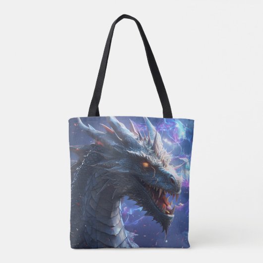 De magische draak tote bag (Achterkant)
