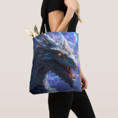 De magische draak tote bag (Dichtbij)