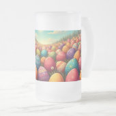 De magische Easterland Frosted Glass Beer Mok (Voorkant rechts)