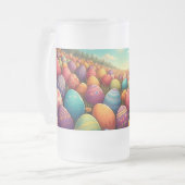 De magische Easterland Frosted Glass Beer Mok (Voorkant links)