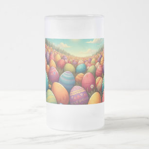 De magische Easterland Frosted Glass Beer Mok