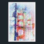 De Magische Elektrische Golden gate van san Franci Poster<br><div class="desc">De Magische Elektrische Golden gate van san Francisco</div>