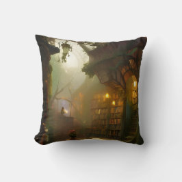 De Magische Fantastische Kunst van de Boekwinkel Kussen