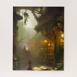 De Magische Fantastische Kunst van de Boekwinkel Legpuzzel