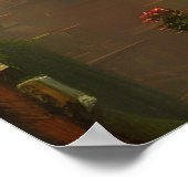 De Magische Fantastische Kunst van de Boekwinkel Poster (Hoek)