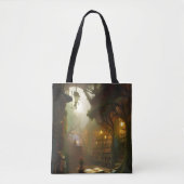 De Magische Fantastische Kunst van de Boekwinkel Tote Bag (Voorkant)