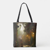 De Magische Fantastische Kunst van de Boekwinkel Tote Bag (Achterkant)