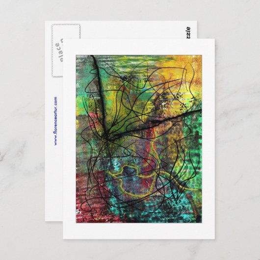 De magische flute briefkaart (Voorkant / Achterkant)